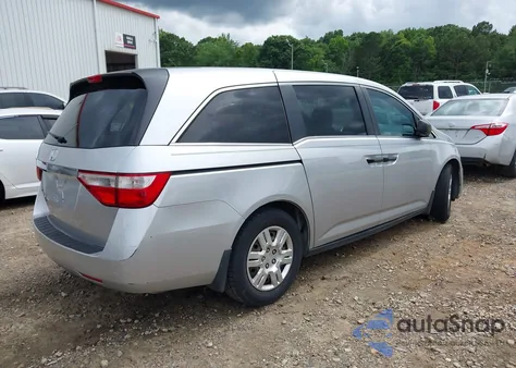 2011 Honda Odyssey Lx from USA, damaged, VIN 5FNRL5H23BB055208
